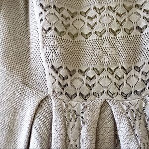 Anthropologie Pointelle Knit Sweater